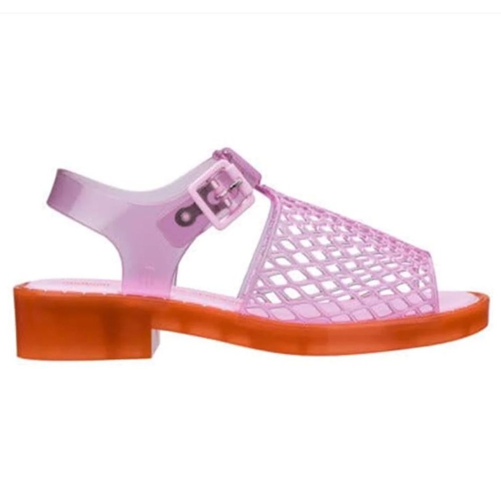 Melissa X Opening Ceremony Sandal in Orange and Pink